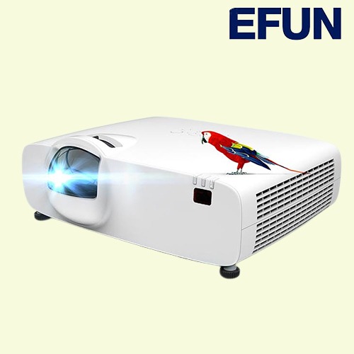 EFUN 빔프로젝터 EL-YS505W 단초점 5000안시 학원용 업소용 사무실 빔프로젝트